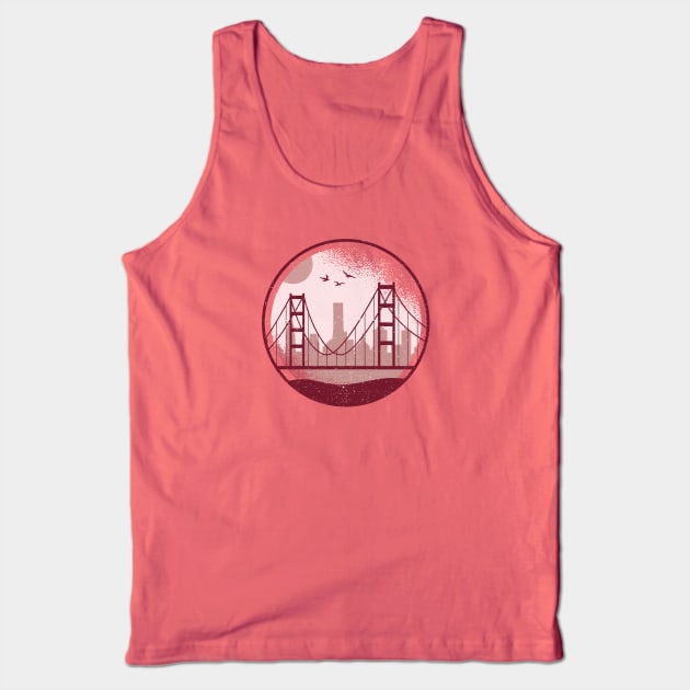 Golden Gate Bridge Tank Top by LR_Collections